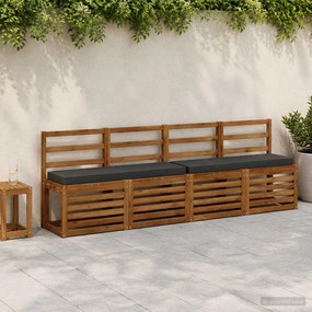 vidaXL Μαξιλάρια Πάγκου 2 Τεμαχίων VUGHT 2 pcs 100% Πολυεστέρας