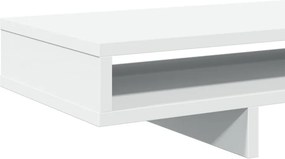 vidaXL Βάση Οθόνης Λευκή 100x27x15 εκ. από Επεξ. Ξύλο