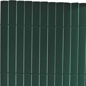 vidaXL Πάνελ Περίφραξης 90x300 εκ. Πράσινη από PVC