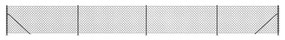 Συρματόπλεγμα Περίφραξης Ανθρακί 1,1 x 10 μ. με Βάσεις Φλάντζα - Ανθρακί