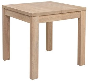 Τραπέζι Boston K187, Sonoma οξιά, 78x80x80cm, 54 kg, Επιμήκυνση, Πλαστικοποιημένη μοριοσανίδα | Epipla1.gr