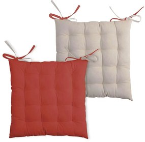 Μαξιλάρι Καρέκλας 2 Όψεων (40x40) S-F Duo Terracotta/Lin CU1490231GAL
