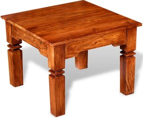 vidaXL Τραπεζάκι Σαλονιού 60x60x45 εκ. από Μασίφ Ξύλο