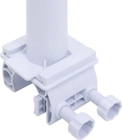 vidaXL Roller Καλύμματος Πισίνας με Πλαστική Βάση
