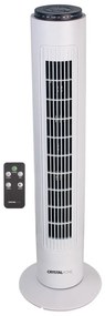 Crystal Home Air Tower 74 Ανεμιστήρας Πύργος 45W με Τηλεχειριστήριο, Λευκός