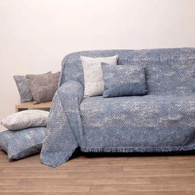 Ριχτάρι 2206 Denim Viopros Τετραθέσιο 180x320cm Chenille