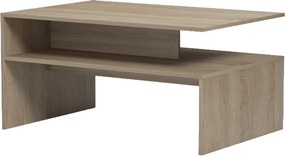 Τραπέζι σαλονιού Coffa pakoworld sonoma 90x60x45εκ