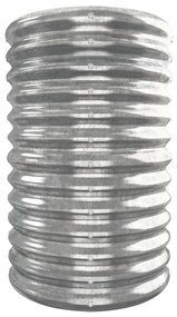 vidaXL Ζαρντινιέρα Ασημί 332x40x68 εκ. Γαλβανισμένος χάλυβας