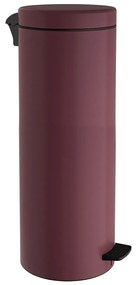 Κάδος Απορριμμάτων (Φ25x65) Pam &amp; Co 30lt 2565-153 Matt Bordeaux