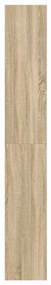 vidaXL Βιβλιοθήκη Καφέ 100 x 30 x 198 εκ. Επεξεργασμένο ξύλο
