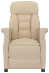 vidaXL Κρεμαστό Πολυθρόνα Κρέμα Κρεμ 70.5 x 96.5 x 95 cm