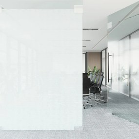 vidaXL Μεμβράνη Παραθύρου Ματ Σχεδίαση με Ρίγες 60x500 εκ. PVC