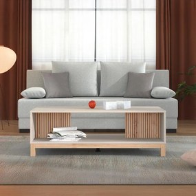 Τραπεζάκι Σαλονιού ESSEX Cashmere - Artisan 120x55x41εκ. 120x55x41 εκ.