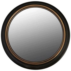 Καθρέπτης Τοίχου Στρογγυλός 280-223-025 64cm Black-Bronze Πλαστικό