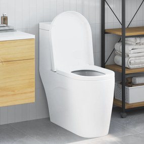 vidaXL Λεκάνη Λευκό 48 x 36.5 x 4.5 εκ Πολυπροπυλένιο