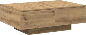 vidaXL Τραπεζάκι Σαλονιού Artisan Δρυς 90x60x31 εκ. Επεξ. Ξύλο