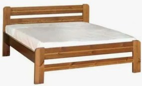 Kρεβάτι Νο8 Σουηδικό Μασίφ για στρώμα 90χ190 μονό Καρυδί