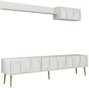 Σύνθεση Τηλεόρασης Lyon 845HCT5580 180x35x43cm White