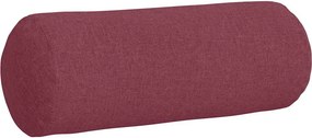 vidaXL Μαξιλάρια Στήριγμα 2 pcs Κόκκινο Ø 25 x 70 cm ύφασμα