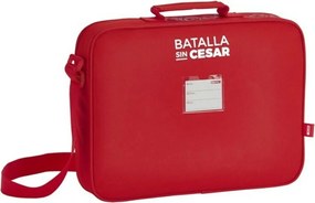 Σχολική Τσάντα Real Sporting de Gijón Κόκκινο (38 x 28 x 6 cm)