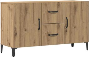 vidaXL Σκευοθήκη Δρυς τεχνίτης 100x36x60 cm Κατασκευασμένο ξύλο