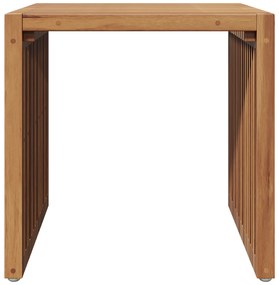 vidaXL Τραπεζάκι Κήπου 45 x 42.5 x 45 εκ. Μασίφ Ξύλο Teak
