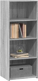 vidaXL Ντουλάπι Γκρι Sonoma 50x41x124 εκ. από Επεξεργασμένο Ξύλο