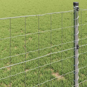 vidaXL Φράχτης Εuro 1,2 x 25 m Σίδηρος με επικάλυψη PVC
