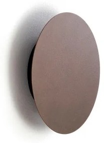 Απλίκα Φωτιστικό Τοίχου LED 7W Σατινέ Ring Nowodvorski 10315 Καφέ