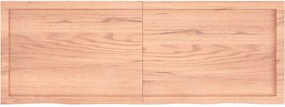 vidaXL Πάγκος Μπάνιου Αν. Καφέ 140x50x(2-6) εκ. Επεξεργ. Μασίφ Ξύλο