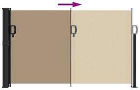 ΣΚΙΑΣΤΡΟ ΠΛΑΪΝΟ ΣΥΡΟΜΕΝΟ TAUPE 120 X 300 ΕΚ. 4004289