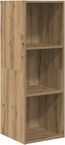 vidaXL Σετ επίπλου τηλεόρασης 4 pcs Artisan Oak Επεξεργασμένο ξύλο