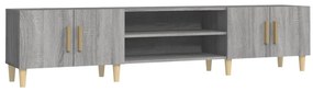 vidaXL Έπιπλο Τηλεόρασης Γκρι Sonoma 180x31,5x40 εκ. από Επεξεργ. Ξύλο