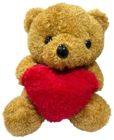 Λούτρινο Αρκουδάκι Με Καρδούλα- Teddy Bear