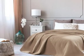 Beauty Home Πικέ κουβέρτα King size Waffle Snap Art Ε1106 240x260 Μπεζ