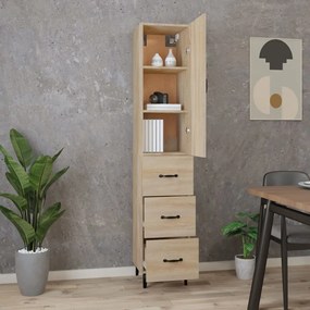 vidaXL Μπουφές Sonoma δρυς 34,5 x 34 x 180 εκ. από Επεξεργασμένο Ξύλο