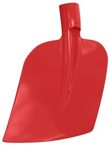 vidaXL Κεφάλι Φτυαριού Κόκκινο 32 x 24,5 εκ.