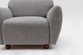 Wing Chair Eddy - Light Grey Light Grey