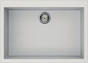 Νεροχύτης κουζίνας QUADRA 120 ELLECI-Bianco Titano 68