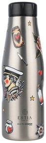 Θερμός Travel Flask Save The Aegean Old School Ink 500ml Estia 01-31626