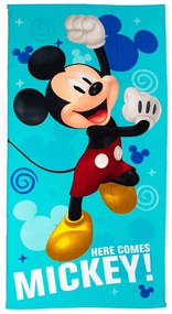 Πετσέτα Θαλάσσης Παιδική Mickey 14 Quick Dry Sky Blue DimCol Beach 70x140cm Microfiber