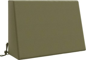 vidaXL Μαξιλάρι πλάτης SOEST 100% Πολυεστέρας Λαδί 60 x 20 x 40 cm