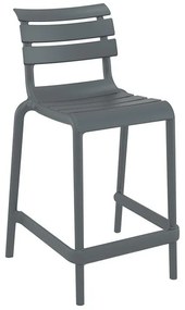HELEN 65εκ. ΣΚΑΜΠΟ DARK GREY ΠΟΛ/ΝΙΟΥ