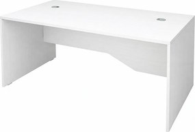 Γραφείο επαγγελματικό Venturo Megapap χρώμα λευκό 150x80x75εκ.