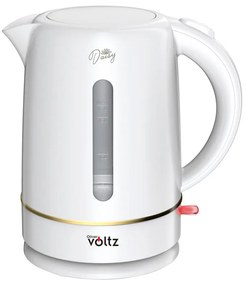 Ηλεκτρικός βραστήρας Oliver Voltz Daisy OV51230W, 2200W, 1.7 l, Αυτόματη απενεργοποίηση, Λευκό