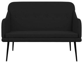 vidaXL Πάγκος Μαύρος 110x76x80 εκ. Υφασμάτινος