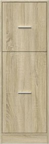 vidaXL Συρταριέρα Γενικής Χρήσης Sonoma Δρυς 40x41x118 εκ Επεξ. Ξύλο