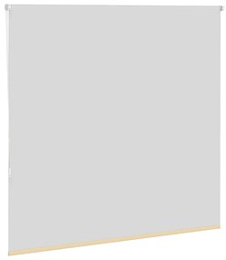 vidaXL Roller Blind Blackout Μπεζ 155x130 cm Πλάτος υφάσματος 151,6cm