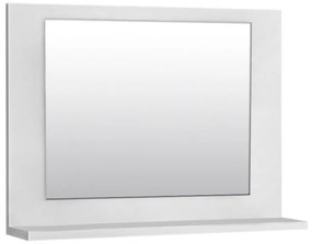 Megapap Καθρέφτης Μπάνιου Devlin Από Μελαμίνη Λευκό 60x10x45εκ.