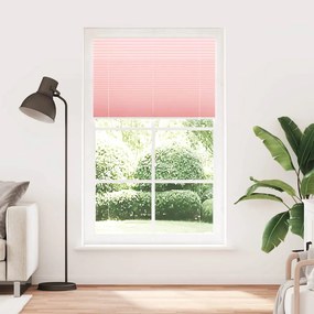 vidaXL Πλισέ Στόρι Ροζ 115x200 εκ. Πλάτος Υφάσματος 114,4 εκ. Πολυεστέρας